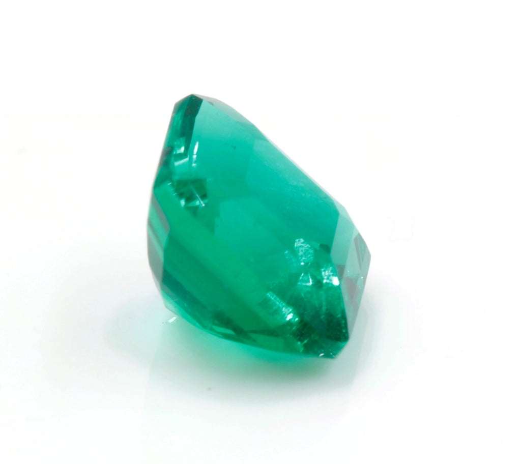 Natural Emerald Colombian Emerald May Birthstone Genuine Emerald Emerald Gemstone Emerald Green Emerald Asscher cut 6mm 1.08ct SKU:114540-Emerald-Planet Gemstones