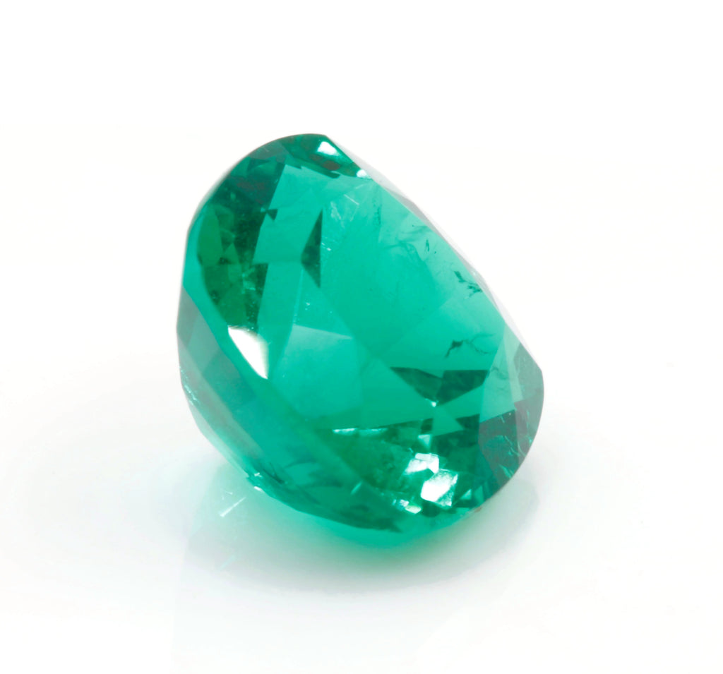 Natural Emerald Colombian Emerald May Birthstone Genuine Emerald Emerald Gemstone Emerald Green Emerald Cushion 7.5mm SKU:114536-Emerald-Planet Gemstones
