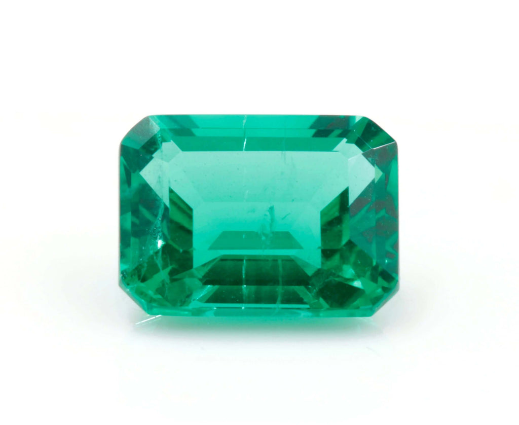 Natural Emerald Colombian Emerald May Birthstone Genuine Emerald Emerald Gemstone Emerald Green Emerald Ocatagon 8x6mm SKU:114533-Emerald-Planet Gemstones
