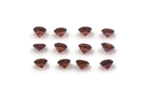 Natural Rhodolite Loose Gemstone Garnet January Birthstone Faceted Garnet gemstone Mozambique Garnet Rhodolite Garnet Rd Gem 4x4mm 4.04ct SKU 105666-Rhodolite-Planet Gemstones