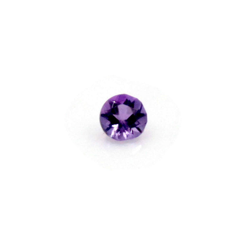 Natural Amethyst February Birthstone Amethyst gemstone Amethyst MELEE, Faceted Round 12PCS SET 1.5mm 0.20cts SKU:114646-AMETHYST-Planet Gemstones