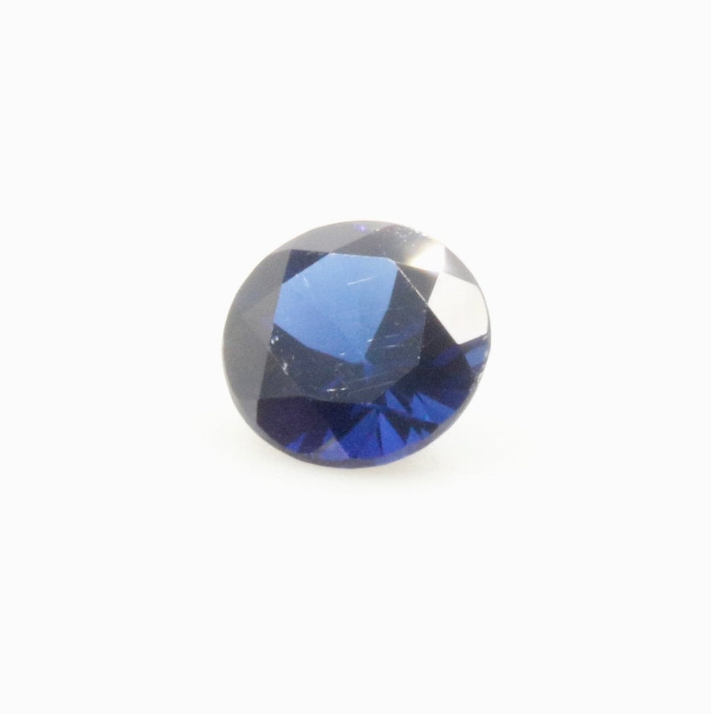 Loose Sapphire Gemstone Round Loose Gemstone Round Sapphire Blue Sapphire Faceted Sapphire Gemstone Loose Blue 6mm Round Sapphire Corundum Sapphire SKU 110302-Sapphire-Planet Gemstones