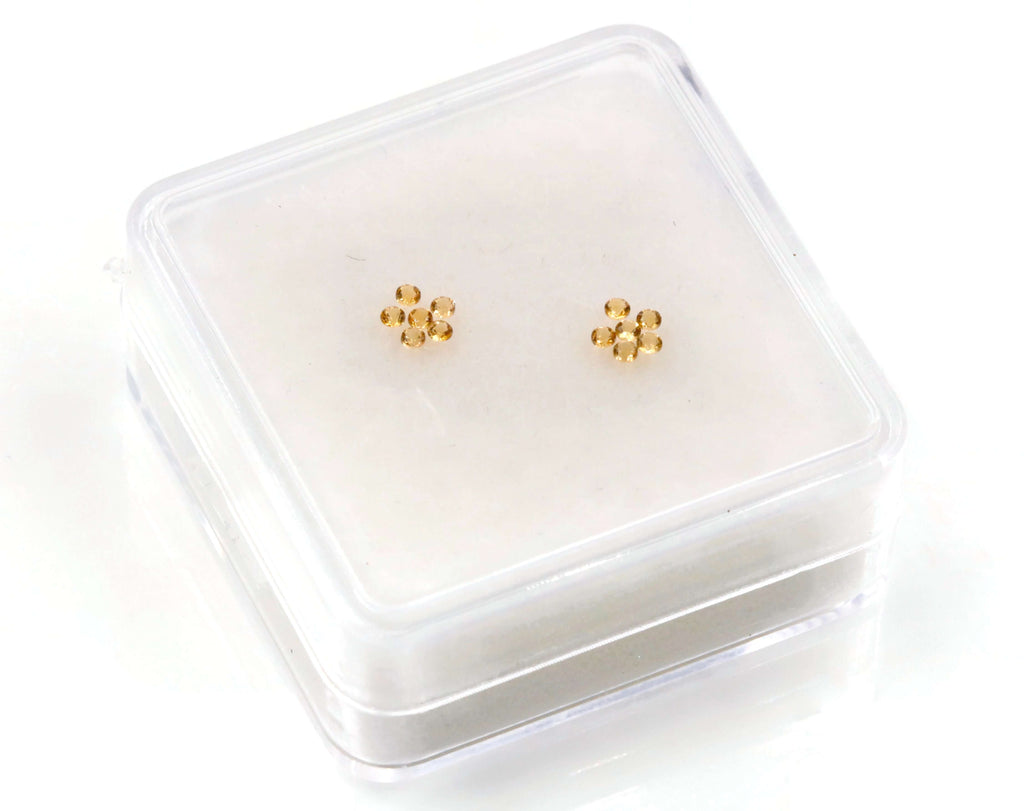 Citrine Round 1.5mm-CITRINE-Planet Gemstones