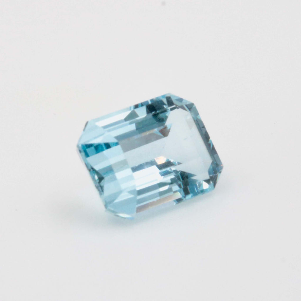 Aquamarine Emerald Cut-Aquamarine-Planet Gemstones