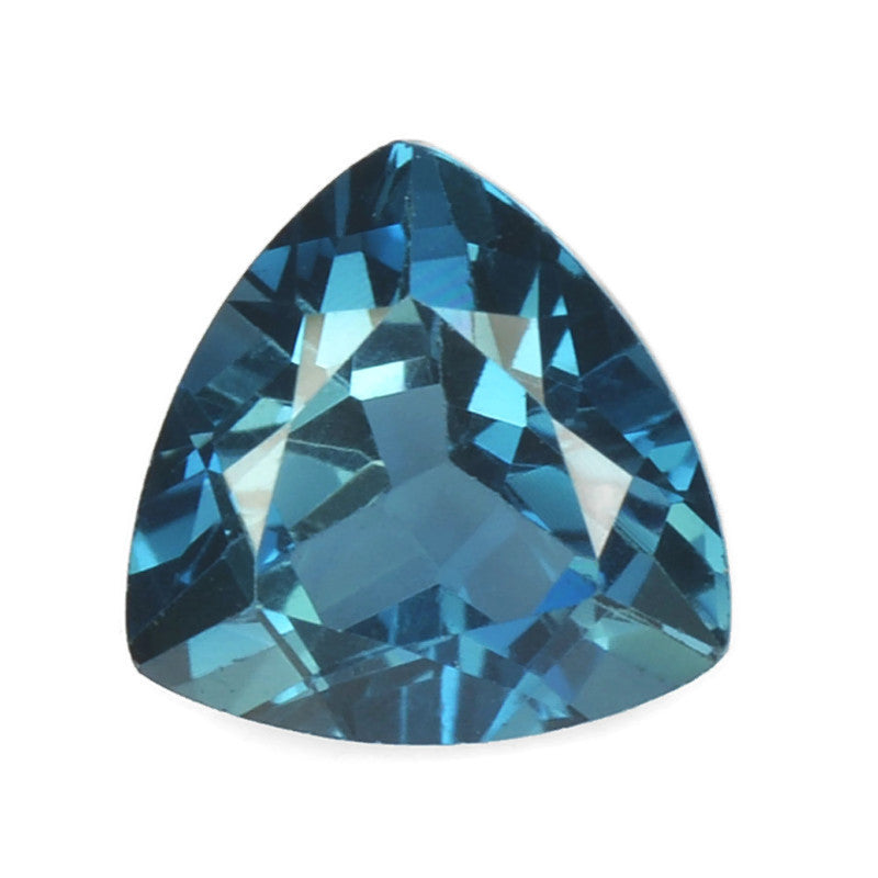 Natural Blue Topaz Gemstone Genuine Blue Topaz Faceted November Birthstone Blue Topaz London Blue Topaz 7mm 1.60cts SKU:114458-Blue Topaz-Planet Gemstones