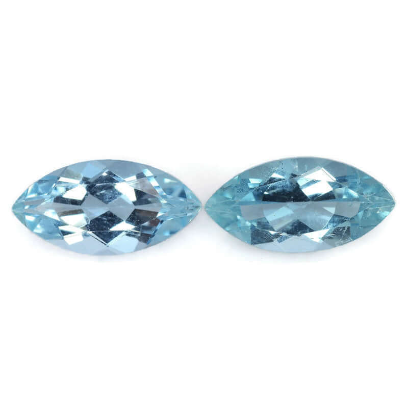 Aquamarine Marquise 12x6mm-Aquamarine-Planet Gemstones