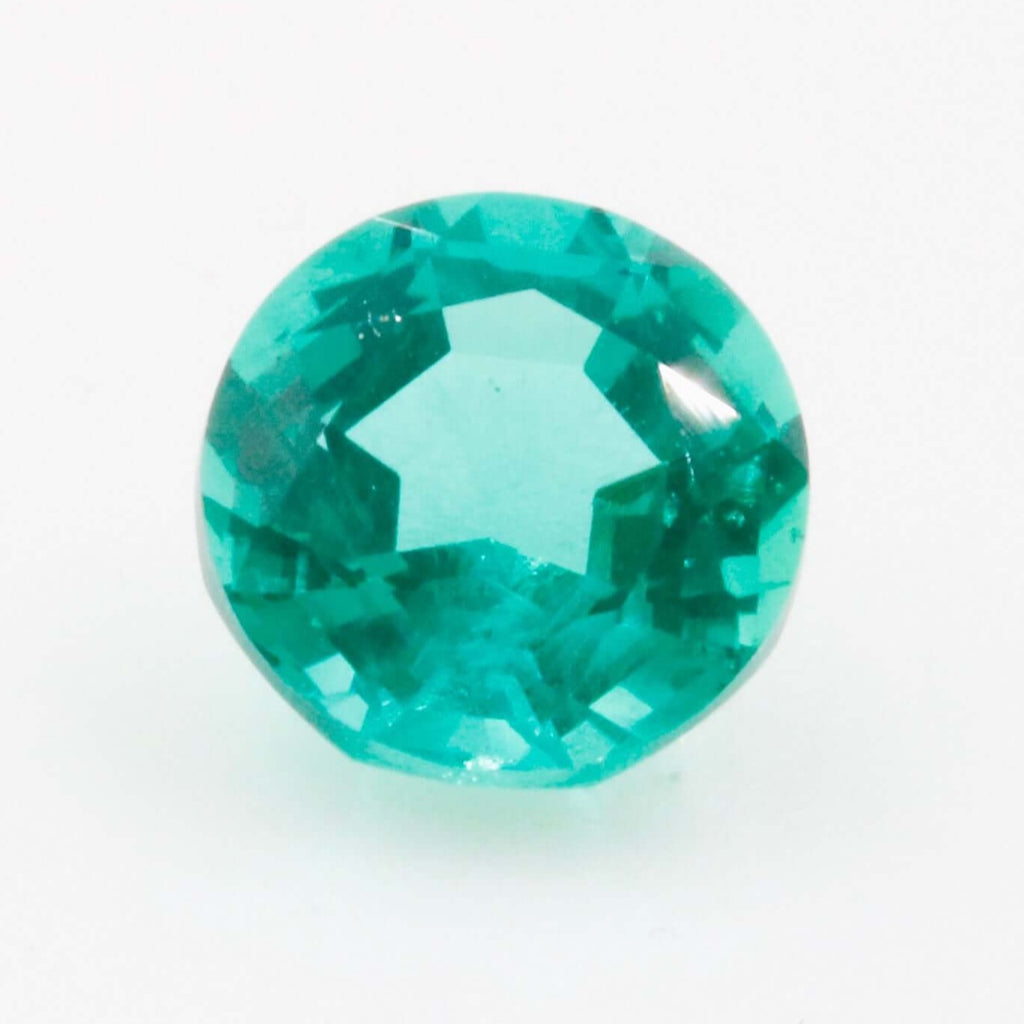 Hydro Emerald Round 6mm-Emerald-Planet Gemstones