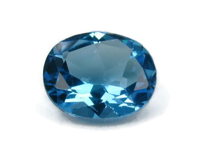 Topaz Oval 10x12mm-Blue Topaz-Planet Gemstones