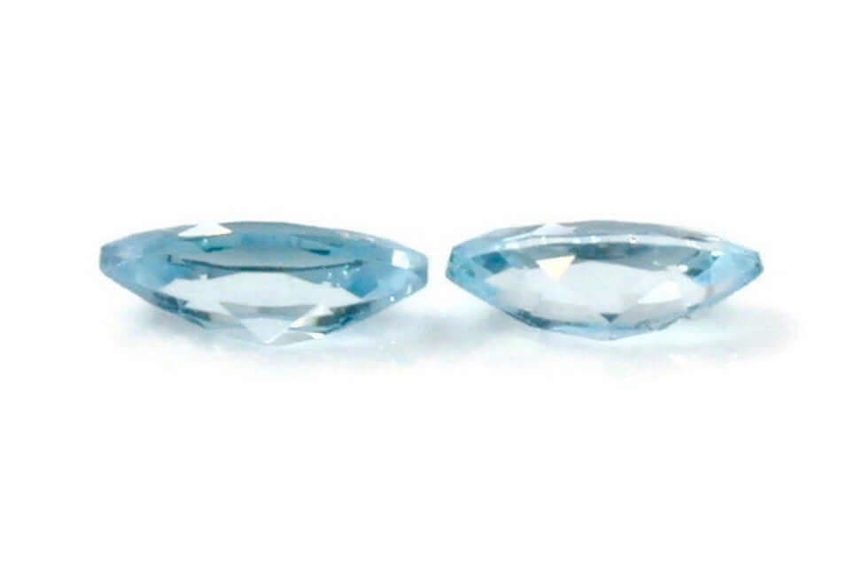 Natural Blue Topaz Gemstone Genuine Blue Topaz Faceted November Birthstone Blue Topaz Sky Blue Topaz Marquise 8x6mm 1.30ct SKU:114611-Blue Topaz-Planet Gemstones