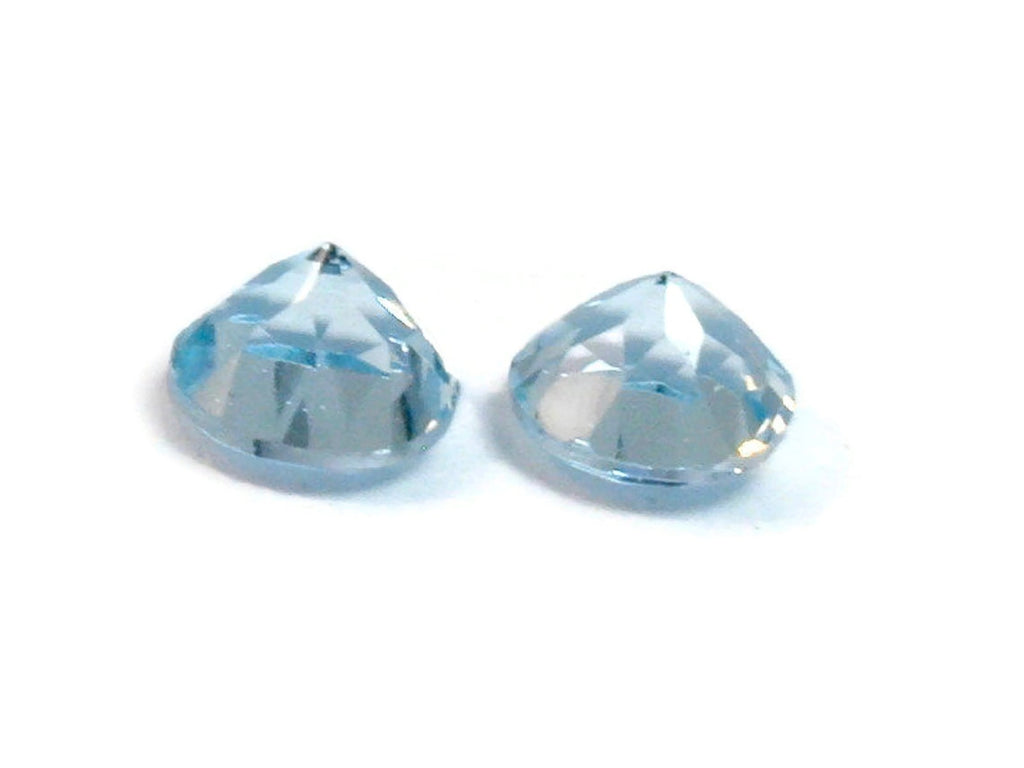 Natural Blue Topaz Gemstone Genuine Blue Topaz Faceted November Birthstone Blue Topaz Sky Blue Topaz Round 5.00 mm 1.31ct sku 114601-Blue Topaz-Planet Gemstones