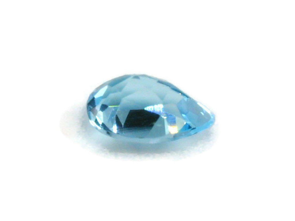 Natural Blue Topaz Gemstone Genuine Blue Topaz Faceted November Birthstone Blue Topaz Sky Blue Topaz Pear 9x6mm 1.50cts SKU:114606-Blue Topaz-Planet Gemstones