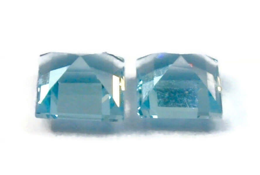 Topaz Square 6mm-Blue Topaz-Planet Gemstones