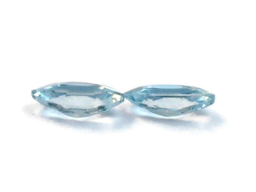 Natural Blue Topaz Gemstone Genuine Blue Topaz Faceted November Birthstone Blue Topaz Sky Blue Topaz Marquise 6x3mm 0.56ct sku 114610-Blue Topaz-Planet Gemstones