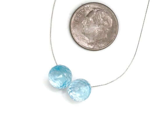 Sky Blue Topaz Onion Drop-Topaz-Planet Gemstones