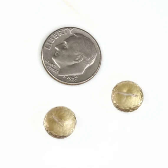 Champagne Quartz Onion Briolette Set-Champagne Quartz-Planet Gemstones
