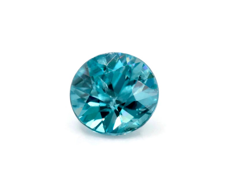 Blue Zircon 6mm-Planet Gemstones