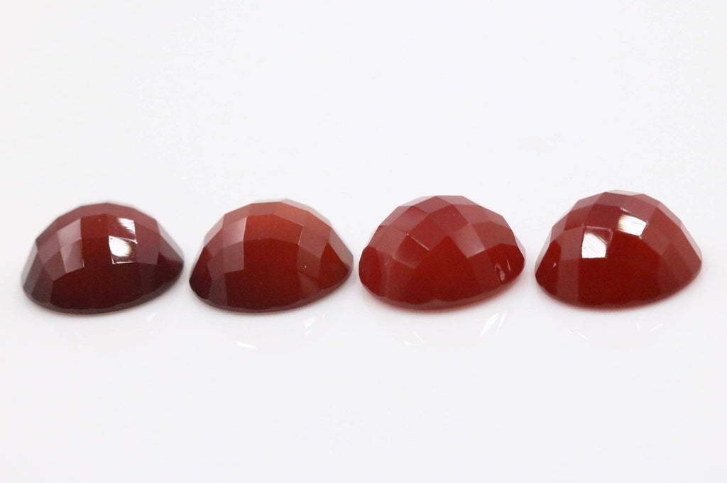 Multicolor Chalcedony Rose Cut 16mm-Planet Gemstones