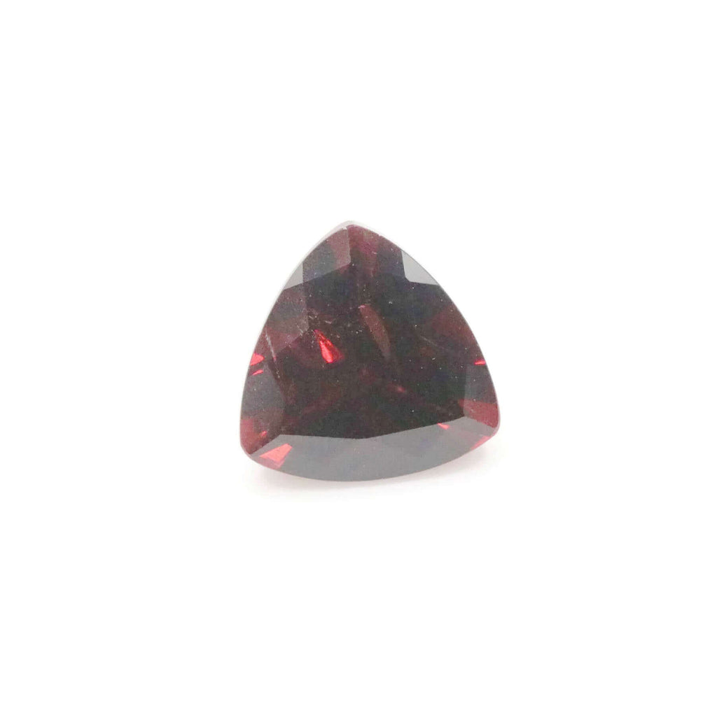 Garnet Natural Garnet January Birthstone Faceted Garnet Garnet gemstone Purple garnet DIY Red Garnet gemstone 8 mm Trillion 2.3ct-Planet Gemstones