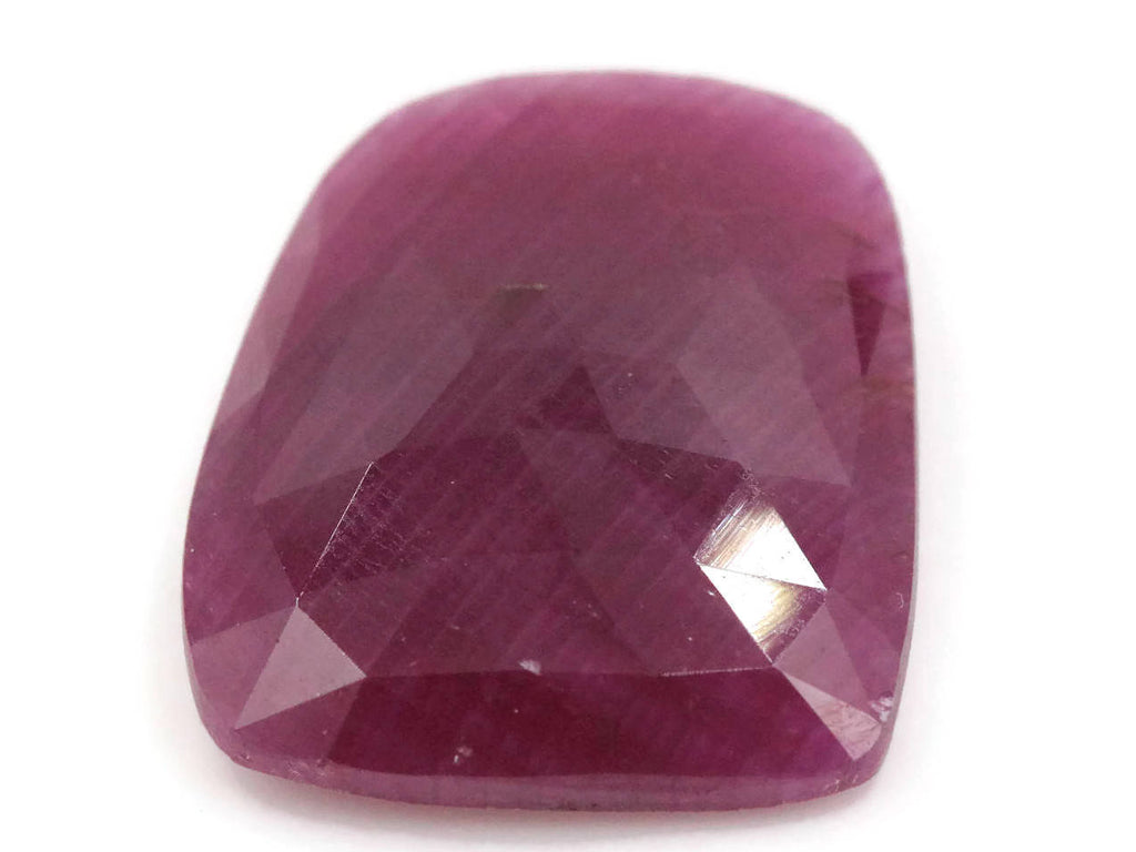 Ruby Rose cut 22x17mm-Ruby-Planet Gemstones
