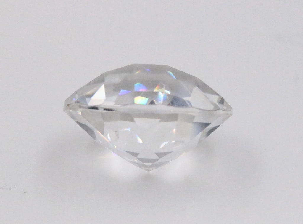 Rock Crystal Quartz Round shape-Planet Gemstones