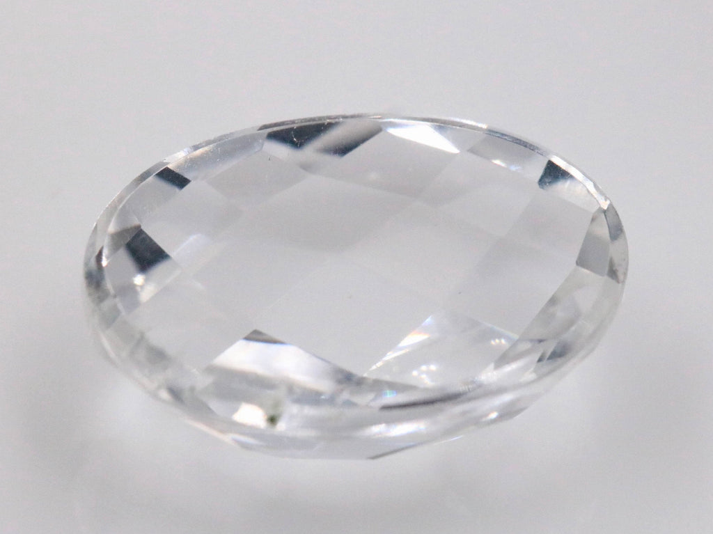 Rock Crystal Quartz Oval shape-Planet Gemstones