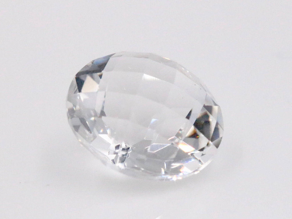 Rock Crystal Quartz Round shape-Planet Gemstones