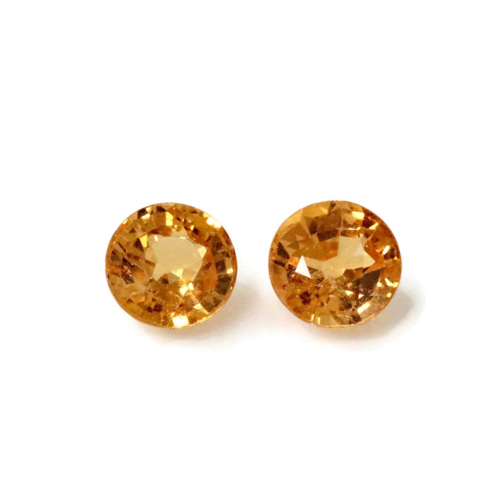 Spessartine Round 5mm-Planet Gemstones