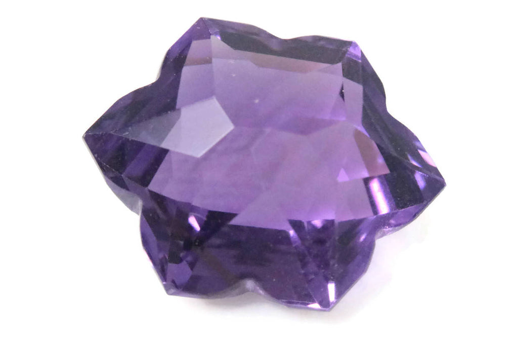 Natural amethyst gemstone faceted amethyst loose stone genuine amethyst stone loose amethyst amethyst loose stone february birthstone-Planet Gemstones