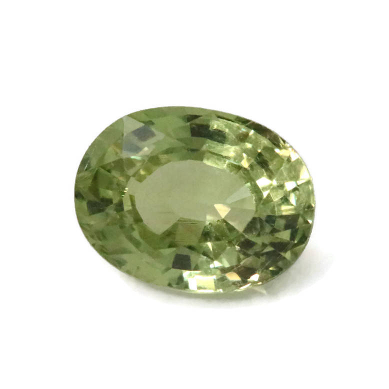 Natural Grossular Garnet January Gemstone January Birthstone Green Garnet 8x6mm Grossular Garnet Loose Stone SKU:00104312-Planet Gemstones