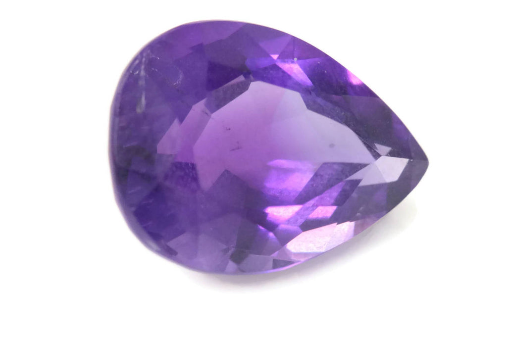 Amethyst Pear 15x11mm-Planet Gemstones