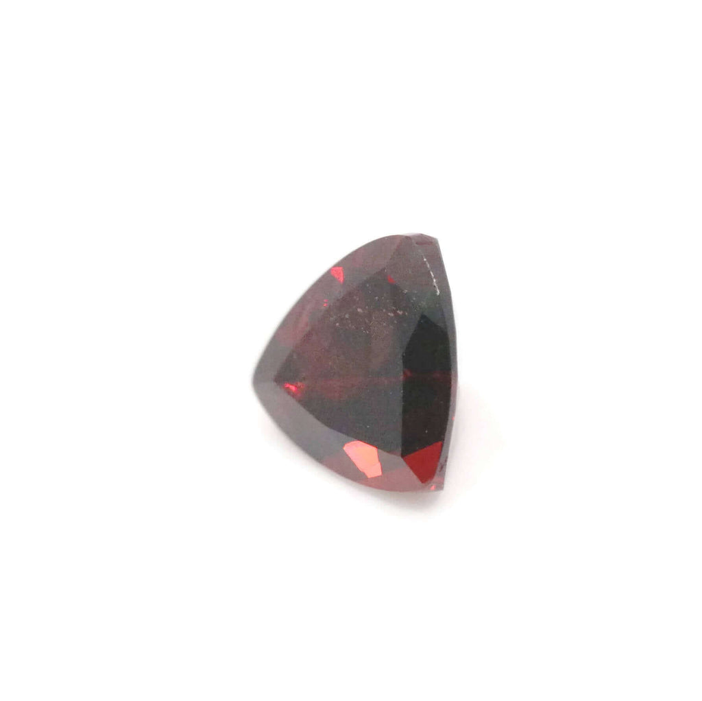Garnet Natural Garnet January Birthstone Faceted Garnet Garnet gemstone Purple garnet DIY Red Garnet gemstone 8 mm Trillion 2.3ct-Planet Gemstones