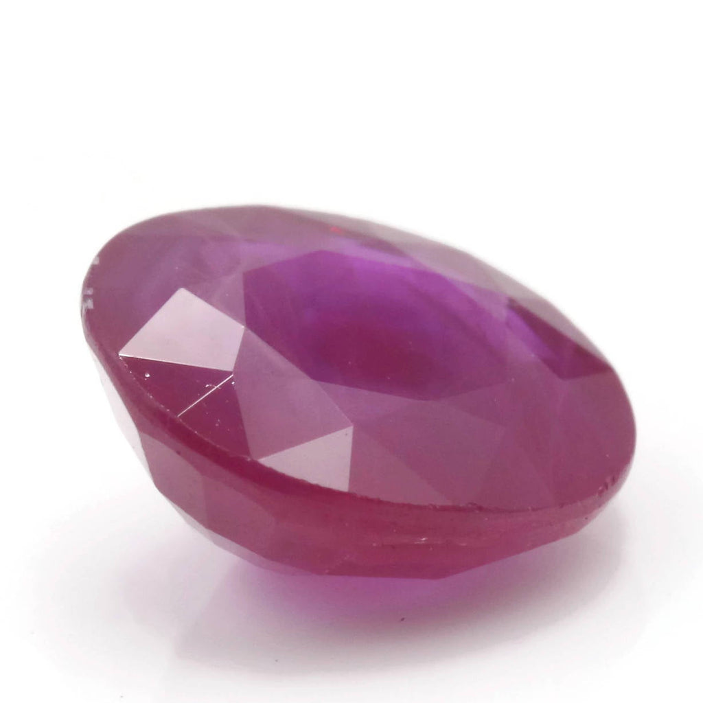Natural Ruby Ruby Gemstone DIY Jewelry Ruby Loose Stone July Birthstone Ruby Natural Ruby Gemstone Genuine Ruby 8.5X7.5MM 2.24 ct-Ruby-Planet Gemstones