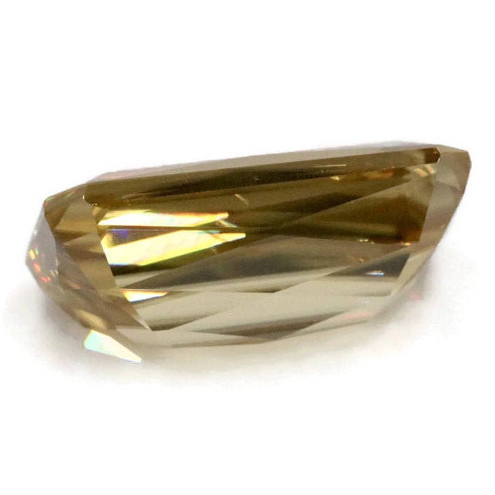 Natural Champagne Zircon Gemstone Faceted Zircon Loose Stone December Birthstone Genuine Champagne Zircon 17x9MM EM DIY Jewelry Supplies-Planet Gemstones