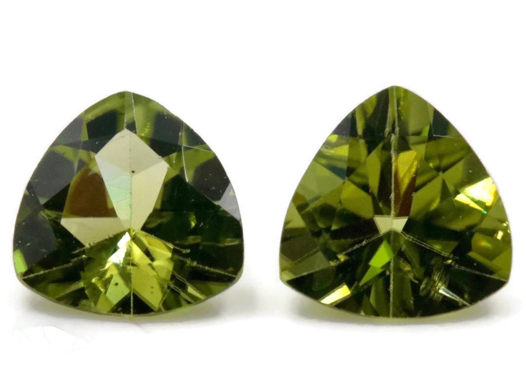 Peridot Trillion 9mm-Planet Gemstones
