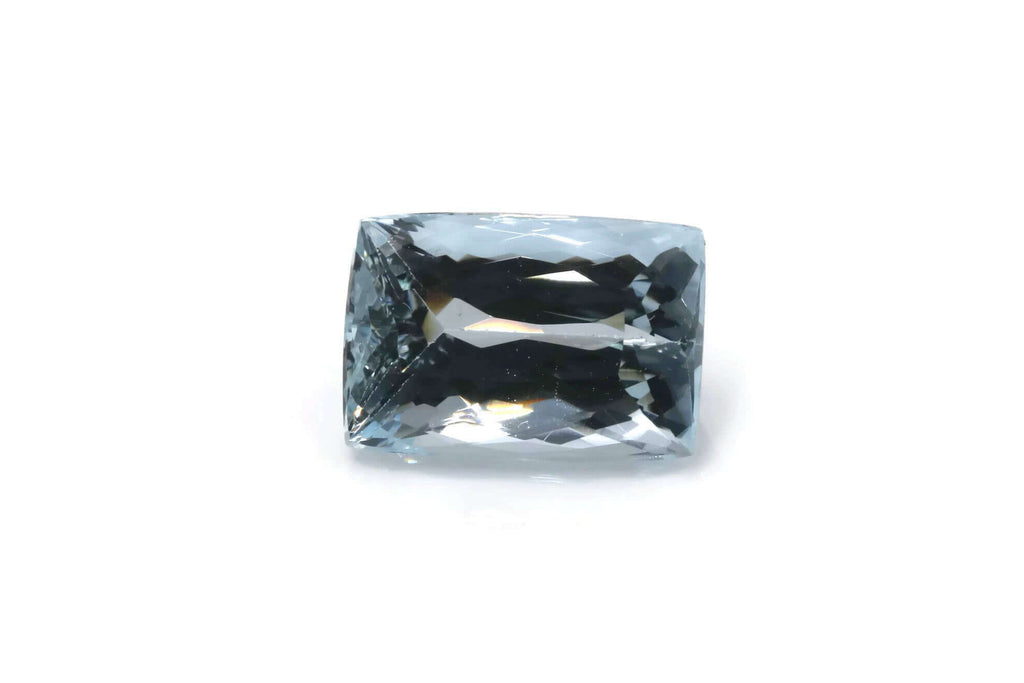 Aquamarine Natural Aquamarine Faceted Gemstone Loose Aquamarine Faceted Blue Gemstone 15x10mm SKU 104235-Aquamarine-Planet Gemstones