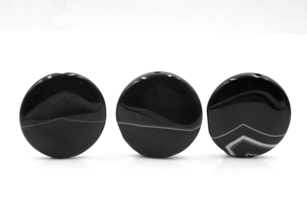 Agate Bead 31mm-Planet Gemstones