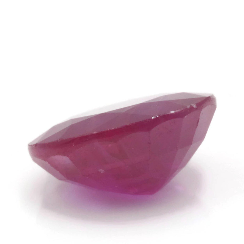 Ruby Loose Gemstone Faceted Oval DIY Jewelry Ruby Loose Gemstone July Birthstone Ruby Gemstone Ruby 8.5X7.5MM 2.24 ct-Ruby-Planet Gemstones