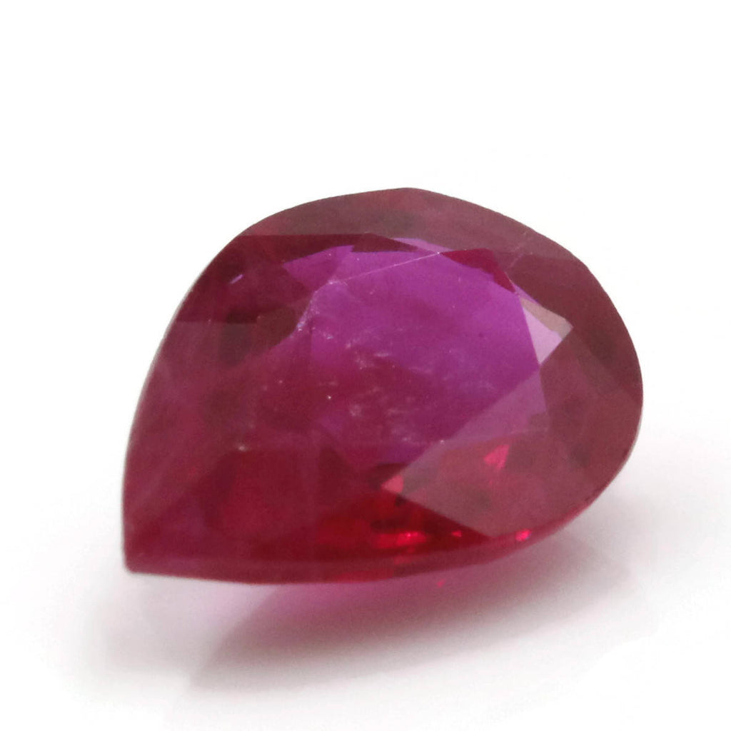 Natural Ruby Ruby Gemstone DIY Jewelry Ruby Loose Stone July Birthstone Ruby Natural Ruby Gemstone Faceted Genuine Ruby 1.09ct 8x6mm-Ruby-Planet Gemstones