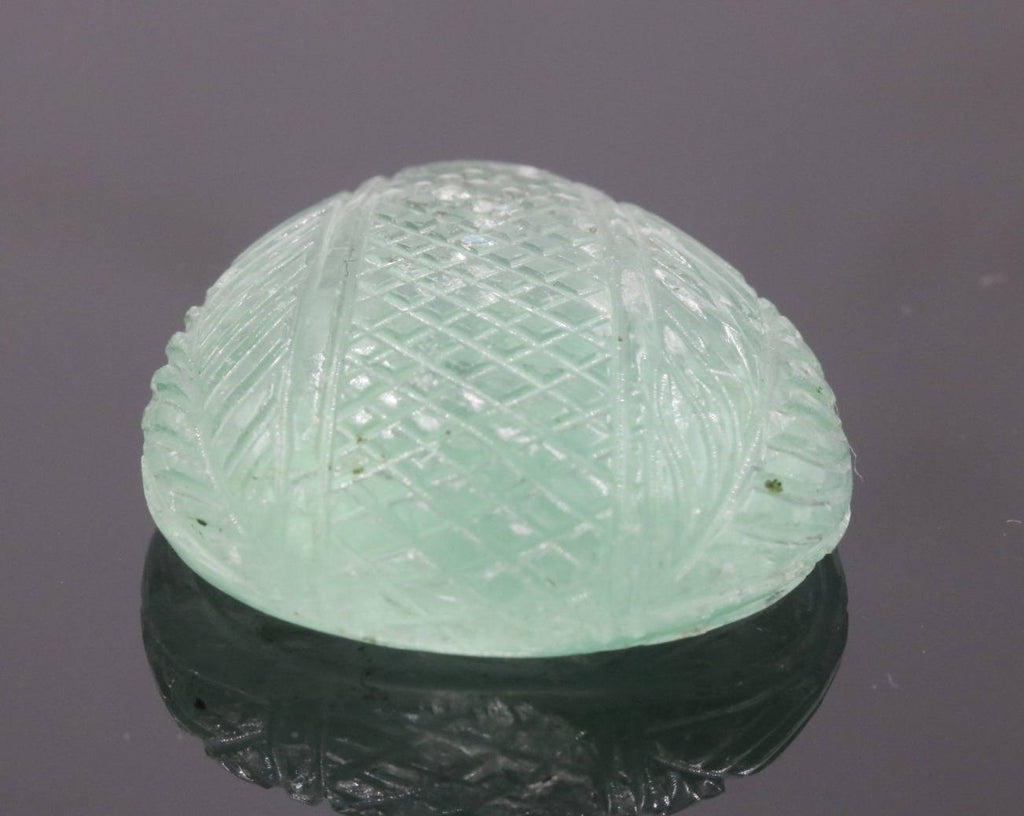 Flourite Carved 37x28mm-Planet Gemstones