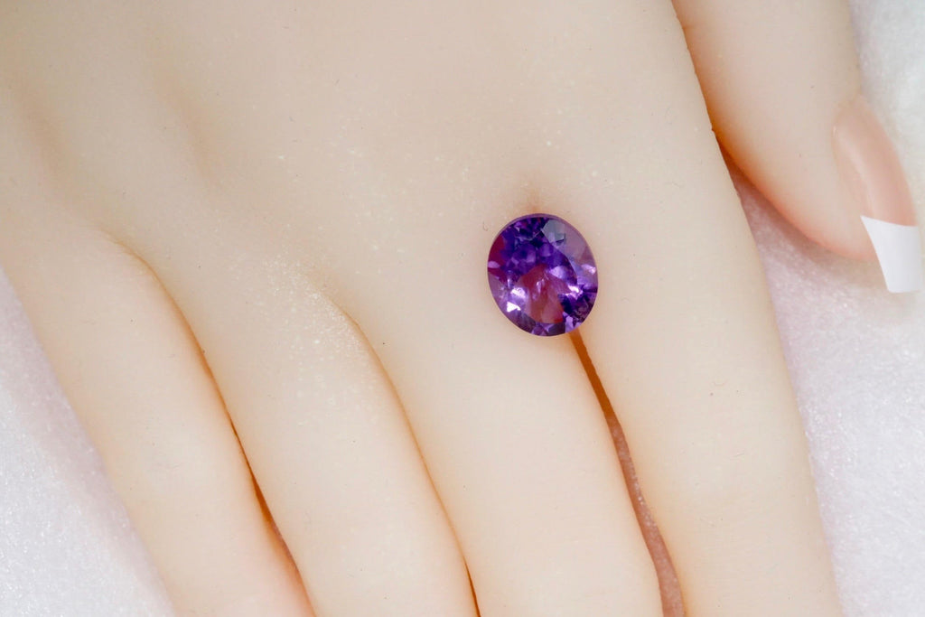 Amethyst Oval 12x10mm-Planet Gemstones