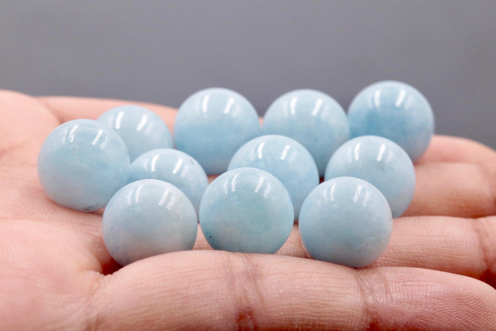 Natural Aquamarine loose beads-Aquamarine-Planet Gemstones
