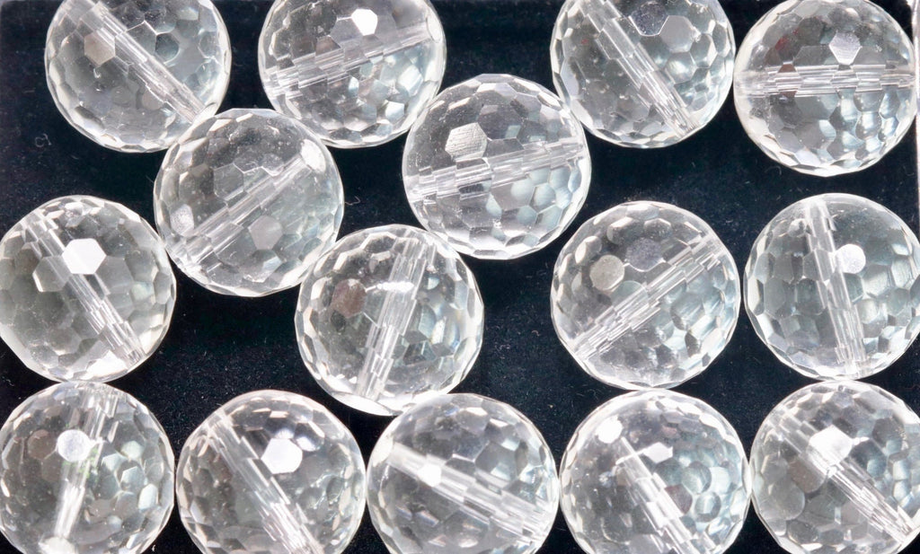 Rock Crystal Natural Rock Crystal Crystal DIY Jewelry white Quartz quartz stone Quartz beads rock crystal round shape 16mm-Planet Gemstones