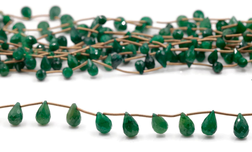Natural Emerald Necklace Green Emerald Necklace Emerald Beads Green Gemstone beads Emerald stone beads emerald gemstone SKU: 00108526-Emerald-Planet Gemstones
