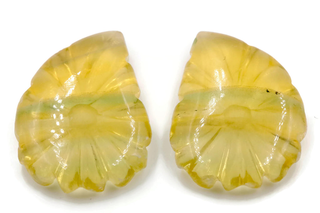 Bicolored Flourite 18x21mm-Planet Gemstones