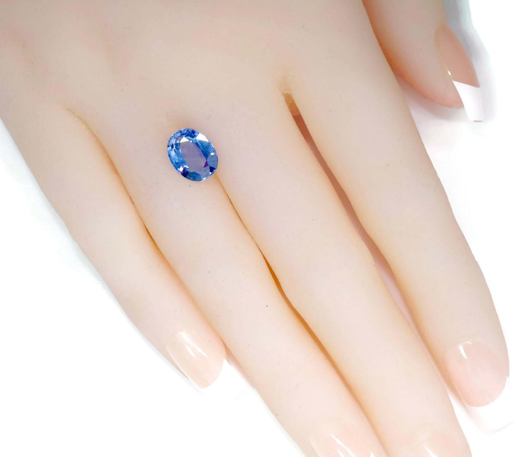 Blue Sapphire 10x7.9mm Sapphire Gemstone Genuine Sapphire for Sapphire Jewelry loose sapphire Birthstone wedding gemstone anniversary gem-Planet Gemstones