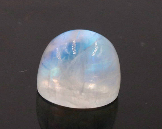 Natural Moonstone Blue moonstone Rainbow Moonstone June Birthstone Moonstone DIY jewelry Supplies Moonstone cabs15mm Round 20.84ct-Planet Gemstones