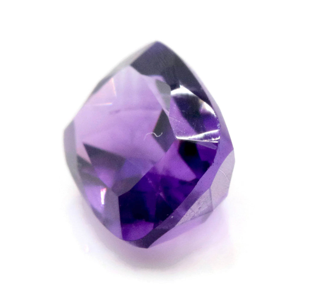 Natural amethyst gemstone faceted amethyst loose stone genuine amethyst stone loose amethyst amethyst loose stone february birthstone-Planet Gemstones