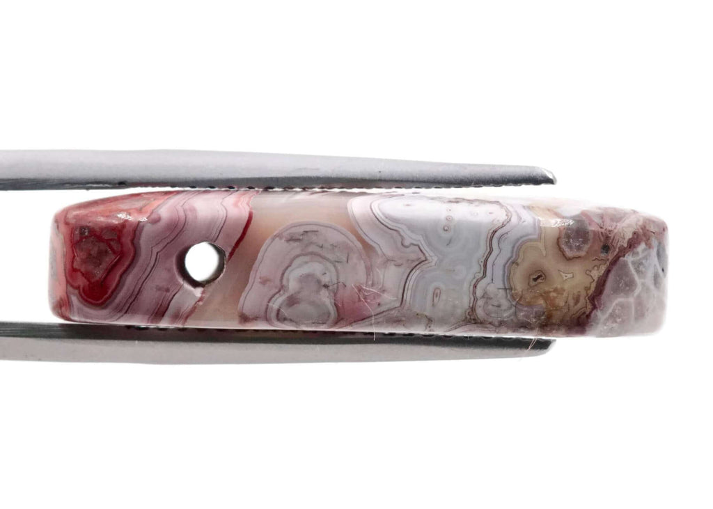 Agate Rose cut 27x16mm-Planet Gemstones