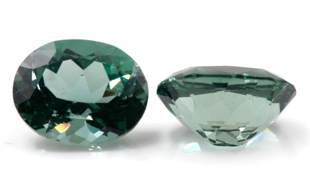 Green Apatite Oval 9x7mm-Planet Gemstones