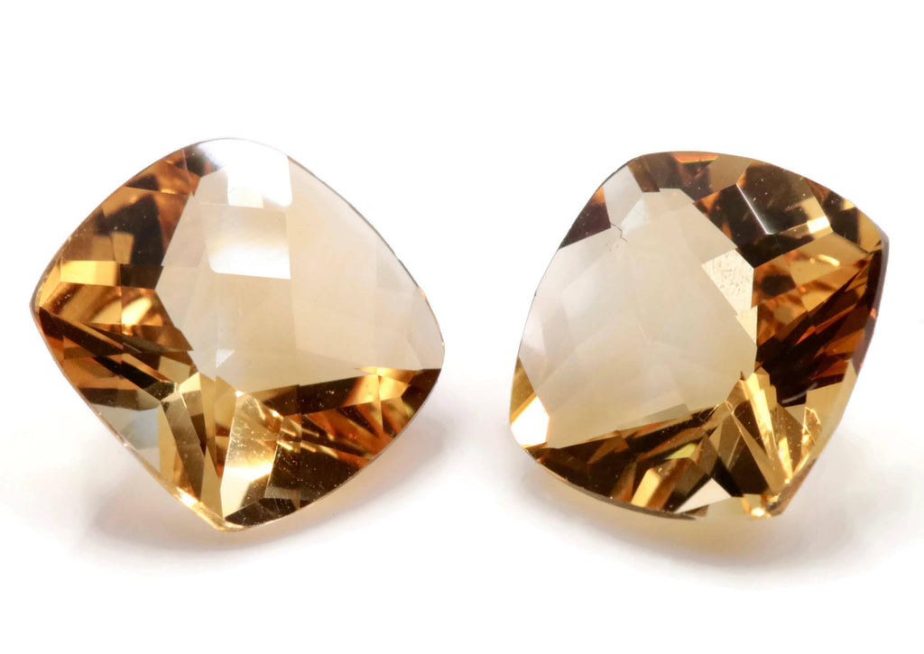 Citrine Cushion 8mm-Planet Gemstones